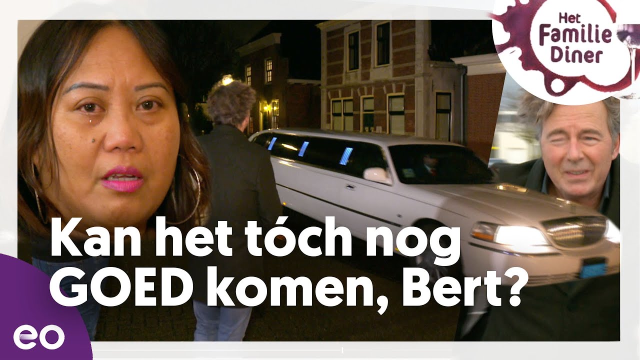 WAT ALS iemand NIET IN DE LIMO STAPT? | Het Familiediner