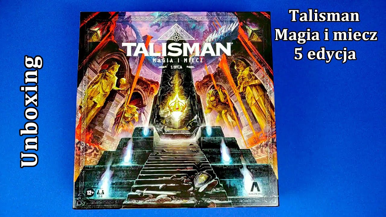 Talisman 5 edycja | Magia i Miecz | Unboxing