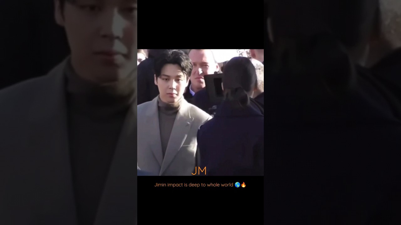 Jimin impact is deep to whole world 🌎🔥
