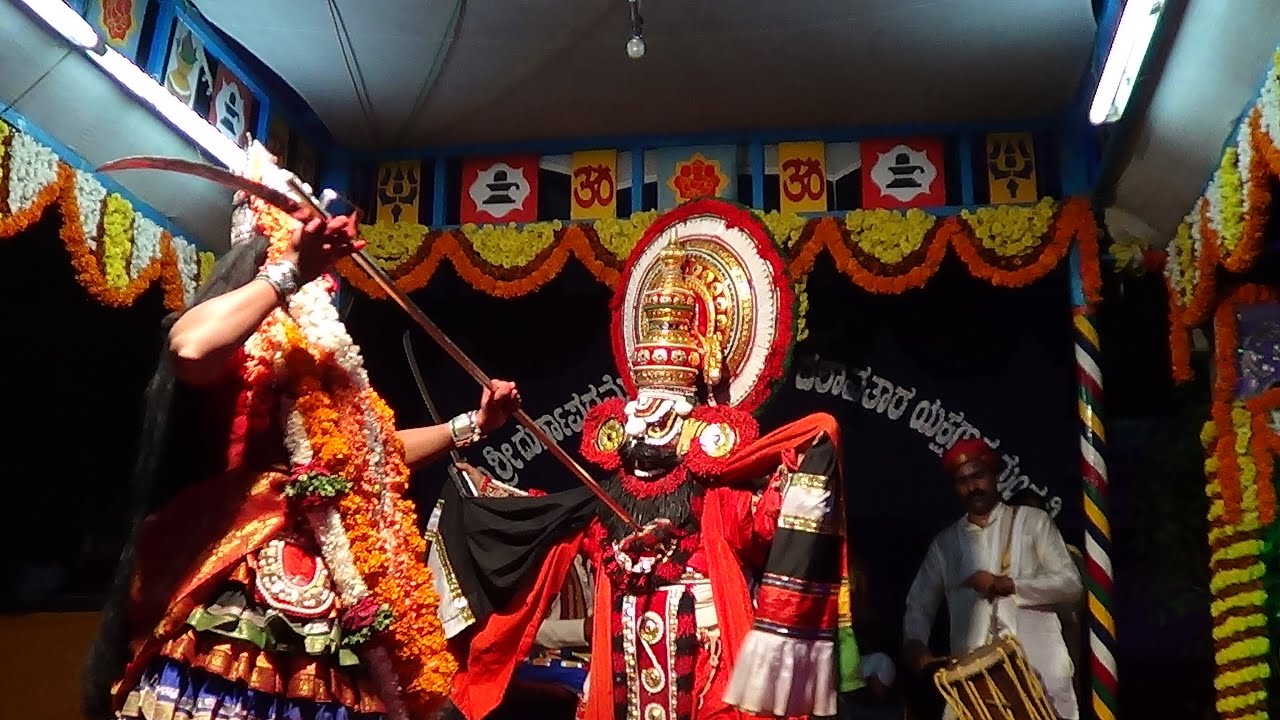 Yakshagana -- Shri Devi mahatme - 13 - Shumbha Nishumbha vadhe