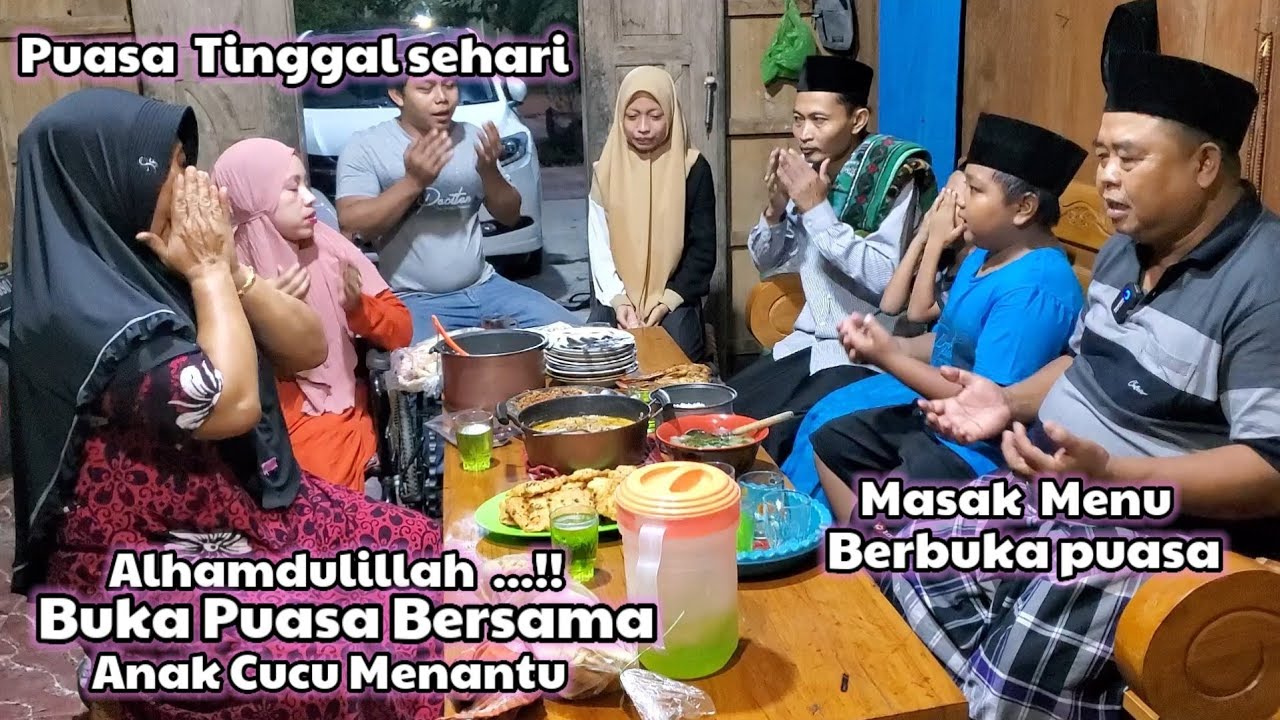 Masak Banyak ‼️ Persiapan Buka puasa Bersama
