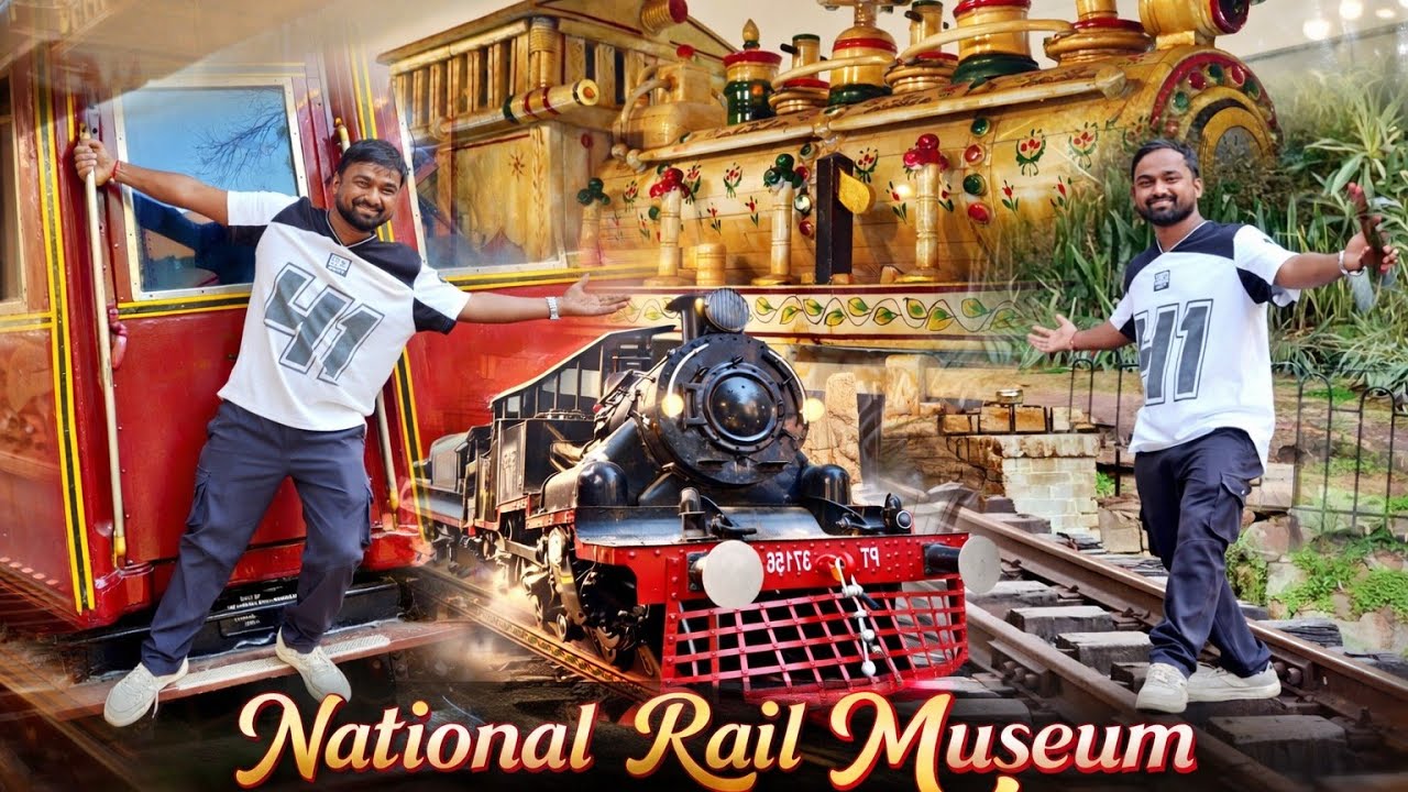 National Rail Museum | Indian Railway | National Rail Museum Delhi India | Takivlog24 
