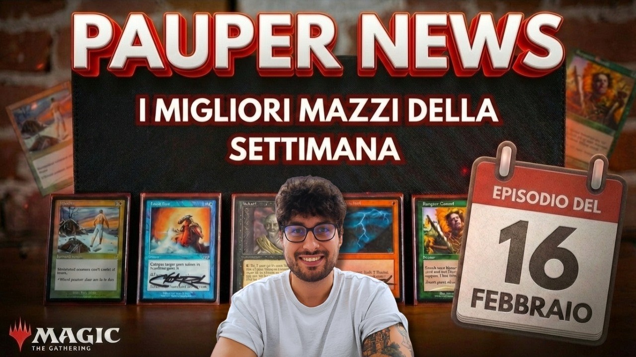 [PAUPER NEWS] - i MIGLIORI MAZZI della SETTIMANA - 16 FEBBRAIO [MAGIC THE GATHERING] #mtgocreator