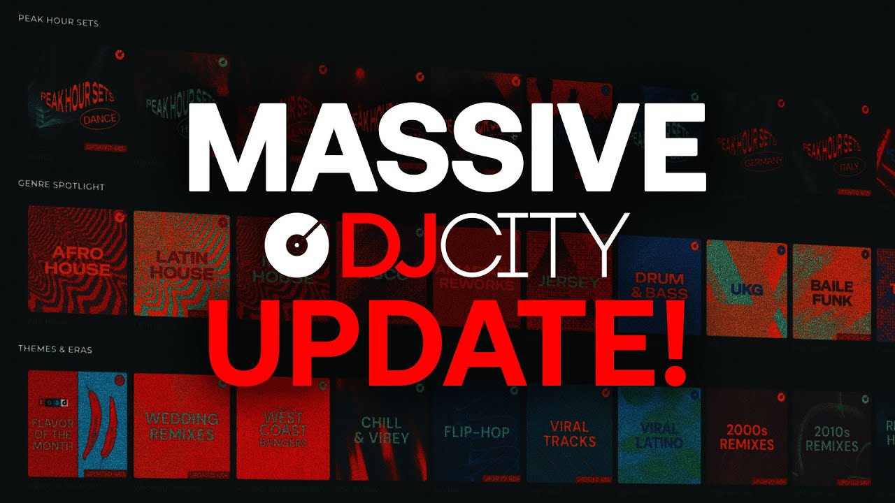Massive DJcity Update - Music Discovery Gets An Upgrade!