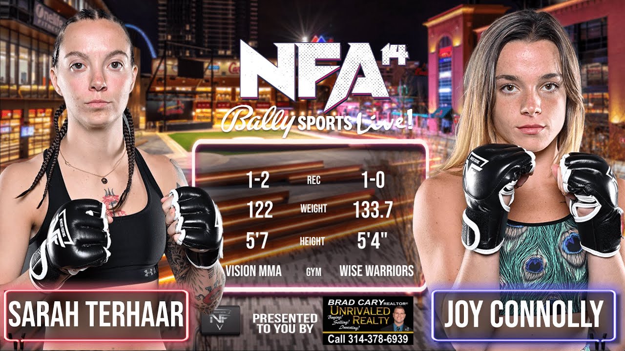 Nemesis 14 amateur MMA  bout Sarah Terhaar  vs Joy Connolly