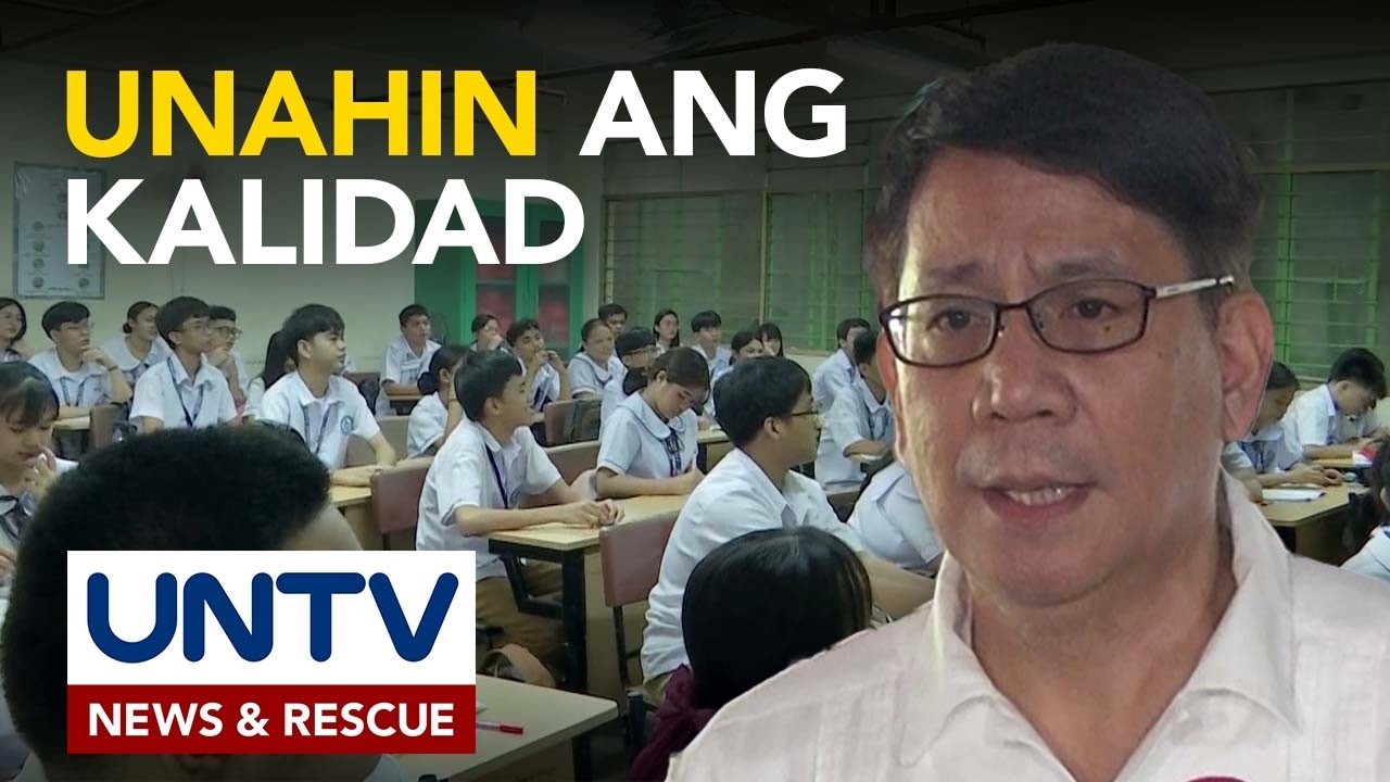 Kalidad ng edukasyon, dapat unahin bago baguhin ang school calendar - Rep. Roman Romulo