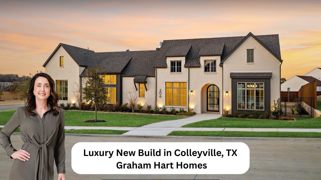 Inside a Stunning New Construction Home in Colleyville TX | Graham Hart Homes Luxury Tour | Alisa