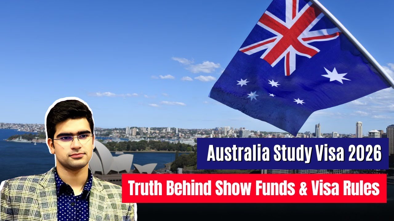 Australia Study Visa 2026  | Truth Behind Show Funds & Visa Rules | Study in Australia