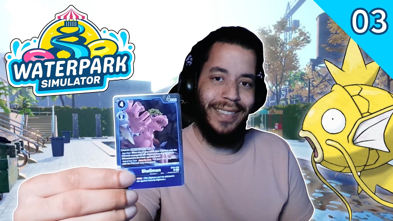 3 Star Park? + Shiny Magikarp Resets! 🐚 | Waterpark Simulator | Part 3