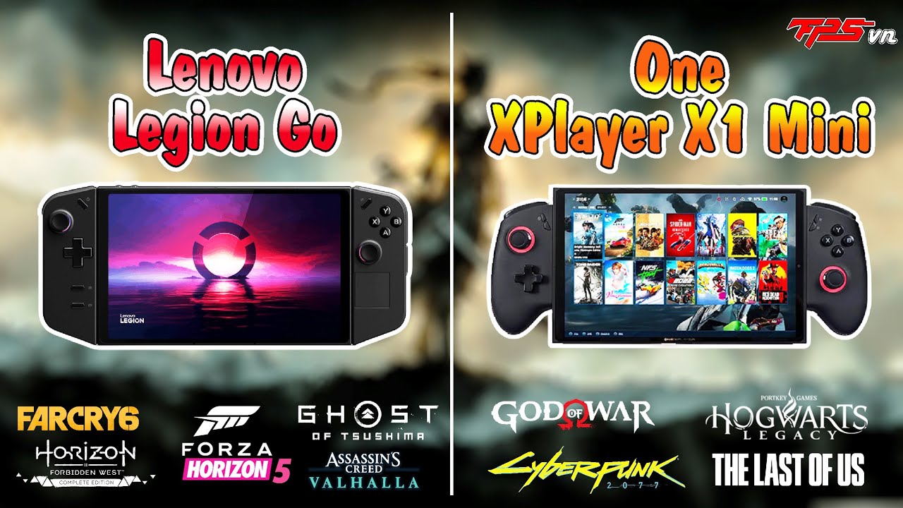 Lenovo Legion Go VS One XPlyer X1 Mini