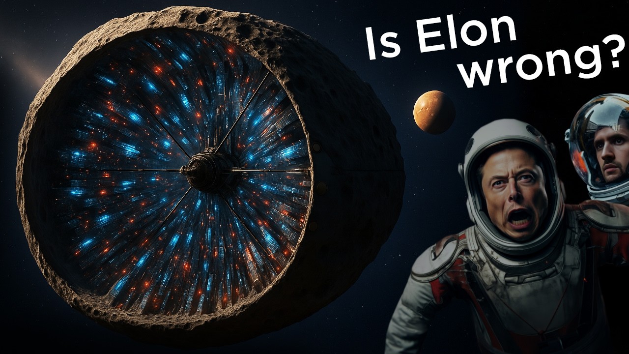 Should we build cities on asteroids instead of Mars?