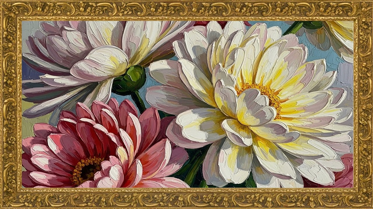 Premium Floral Arrangement | 120 Minute Refined Art Video