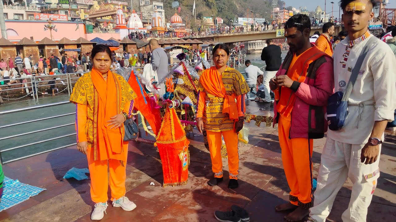 Finally Haridwar se nikal Gaye paidal Yatra chalu