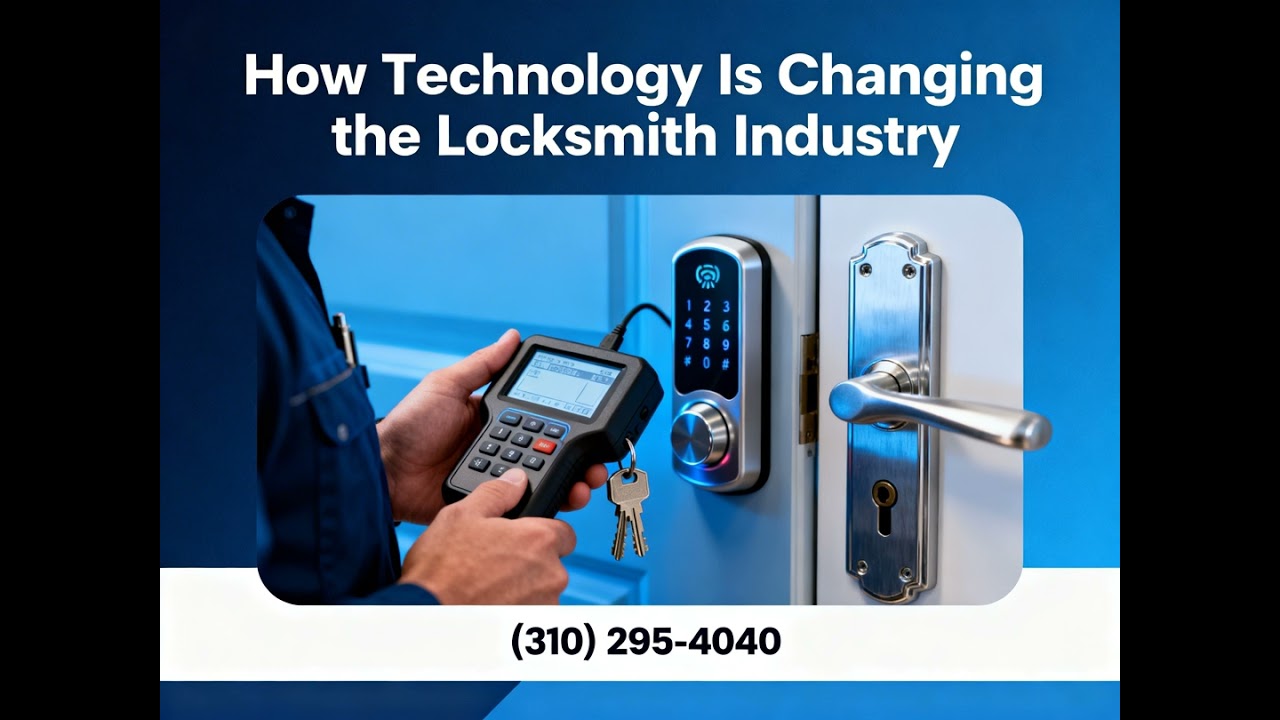 How Technology Is Changing the Locksmith Industry
