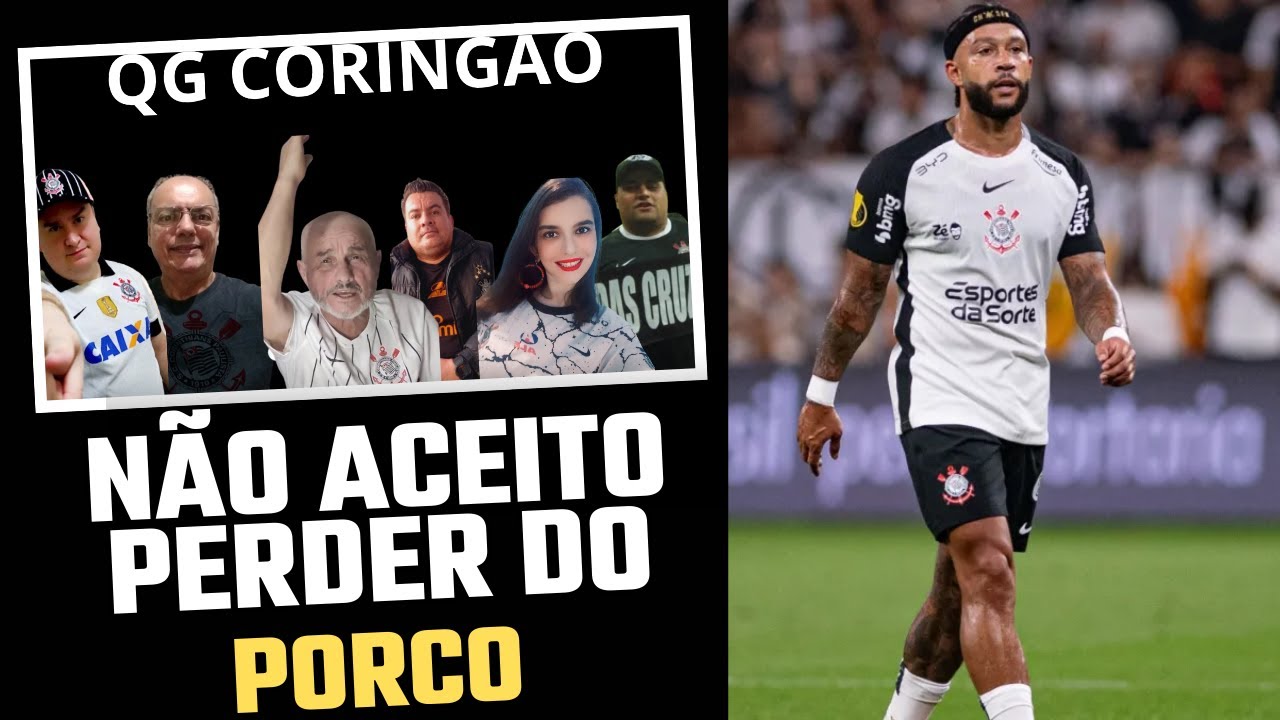 QG CORINGÃO AO VIVO DEBATEM A DERROTA DO CORINTHIANS NO DERBI 📱