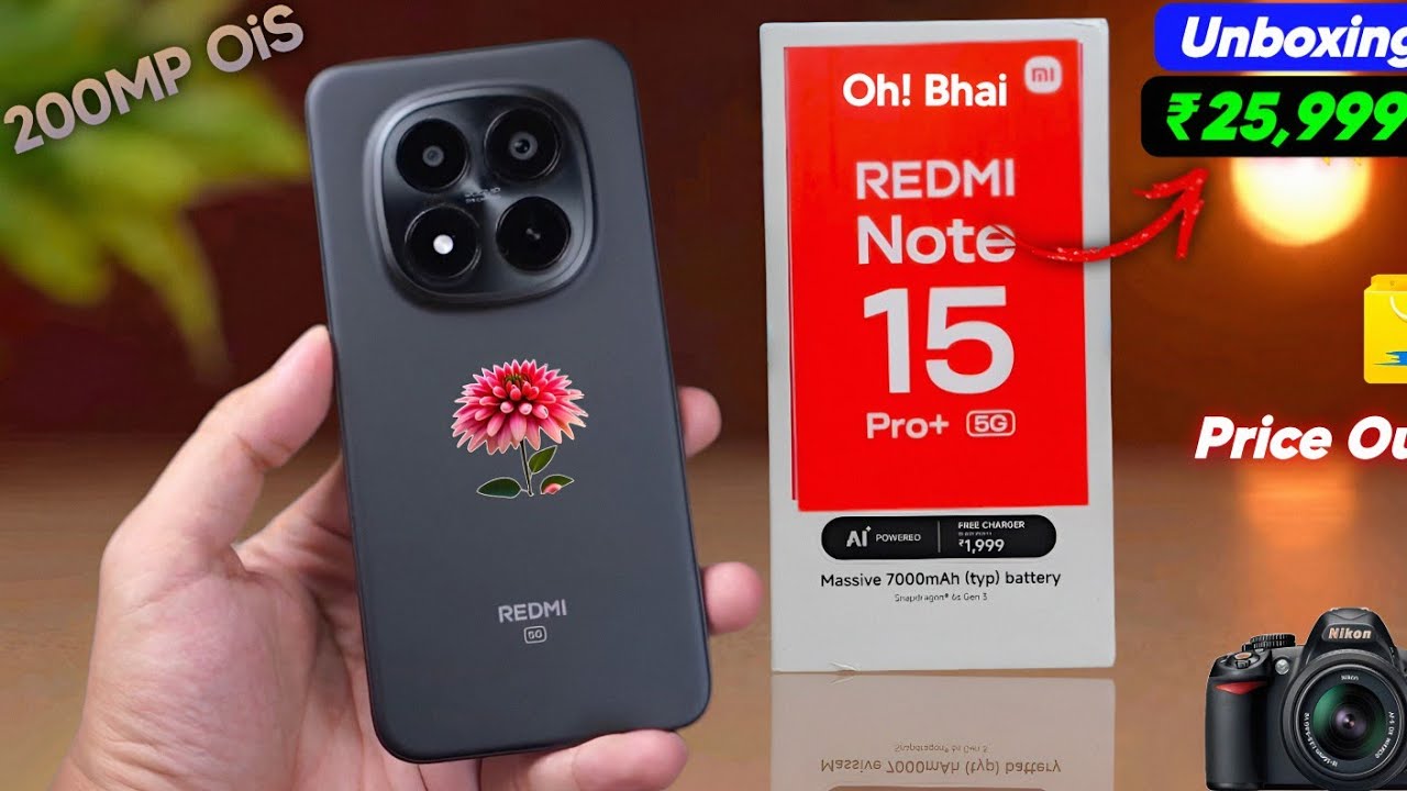 Redmi Note 15 Pro Plus 5G Unboxing & Review | Redmi Note 15 Pro Plus Launch Date in India & Price