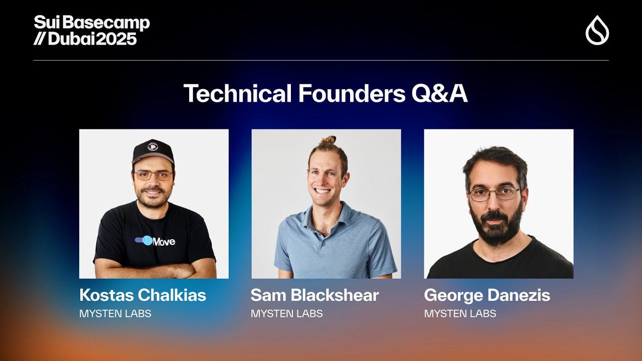 Technical Founders Q&A | Sui Basecamp 2025