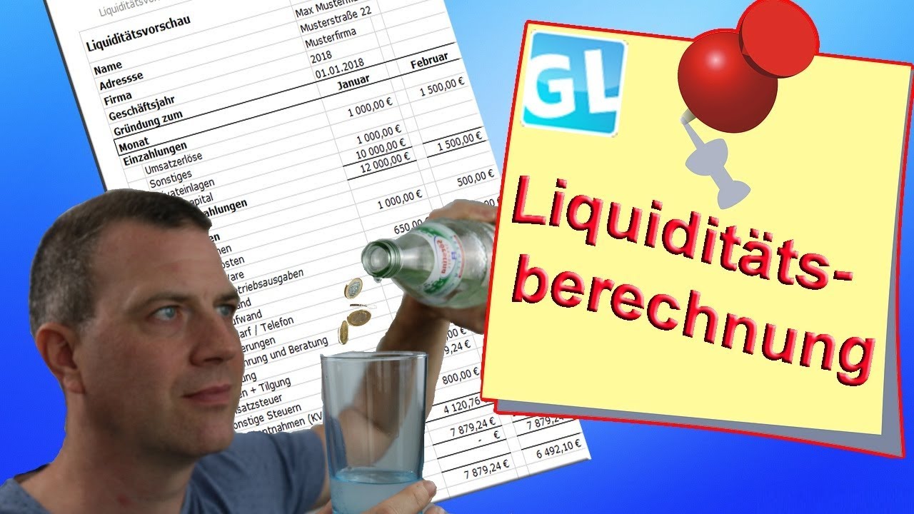Liquiditätsplan ohne Excel Kenntnisse erstellen