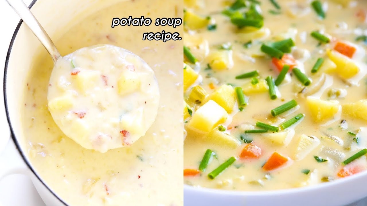 EASY POTATO SOUP FOR BABIES | HOMEMADE BABYFOOD | rossancooks