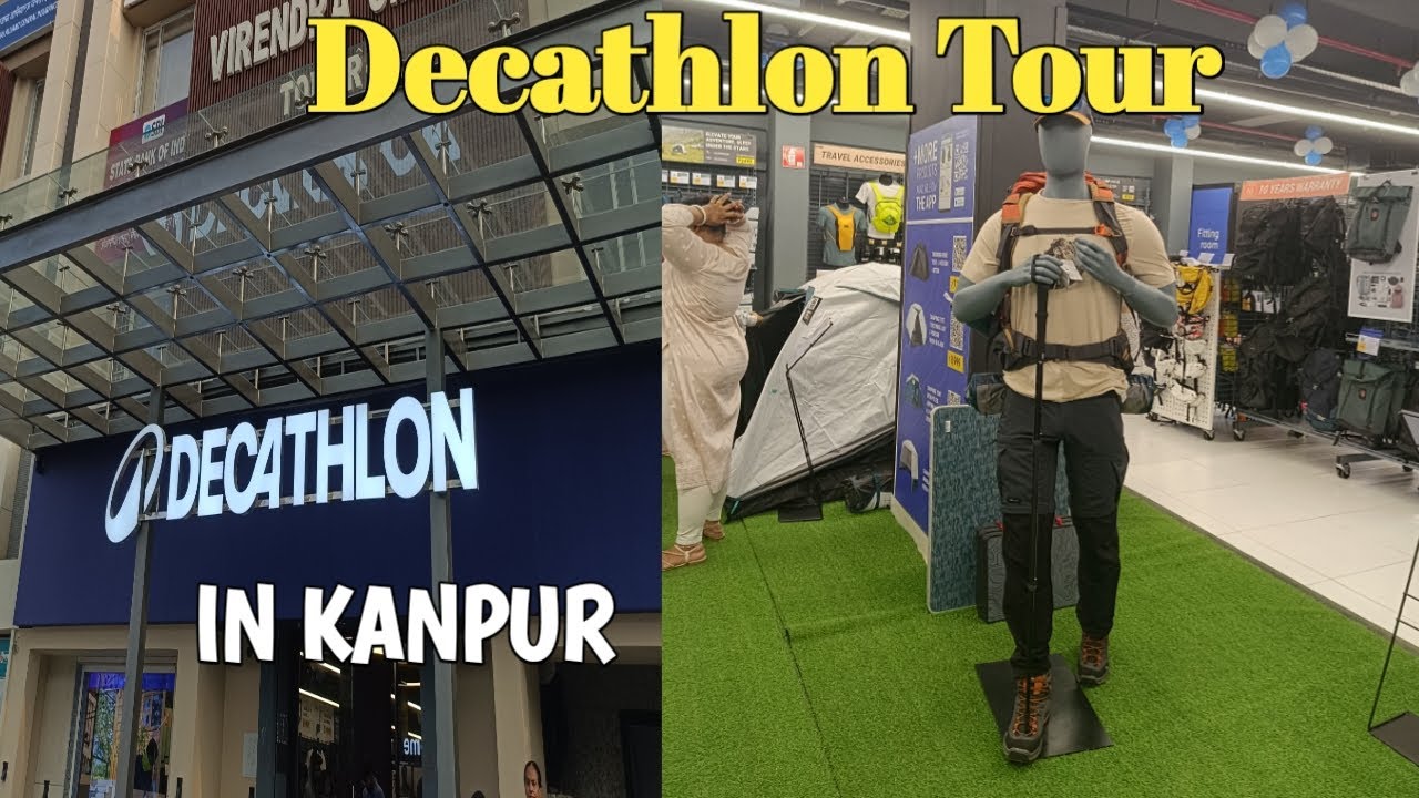 Kanpur Decathlon Tour | New Sports Showroom In Kanpur | Kanpur Decathlon @explorewithme003