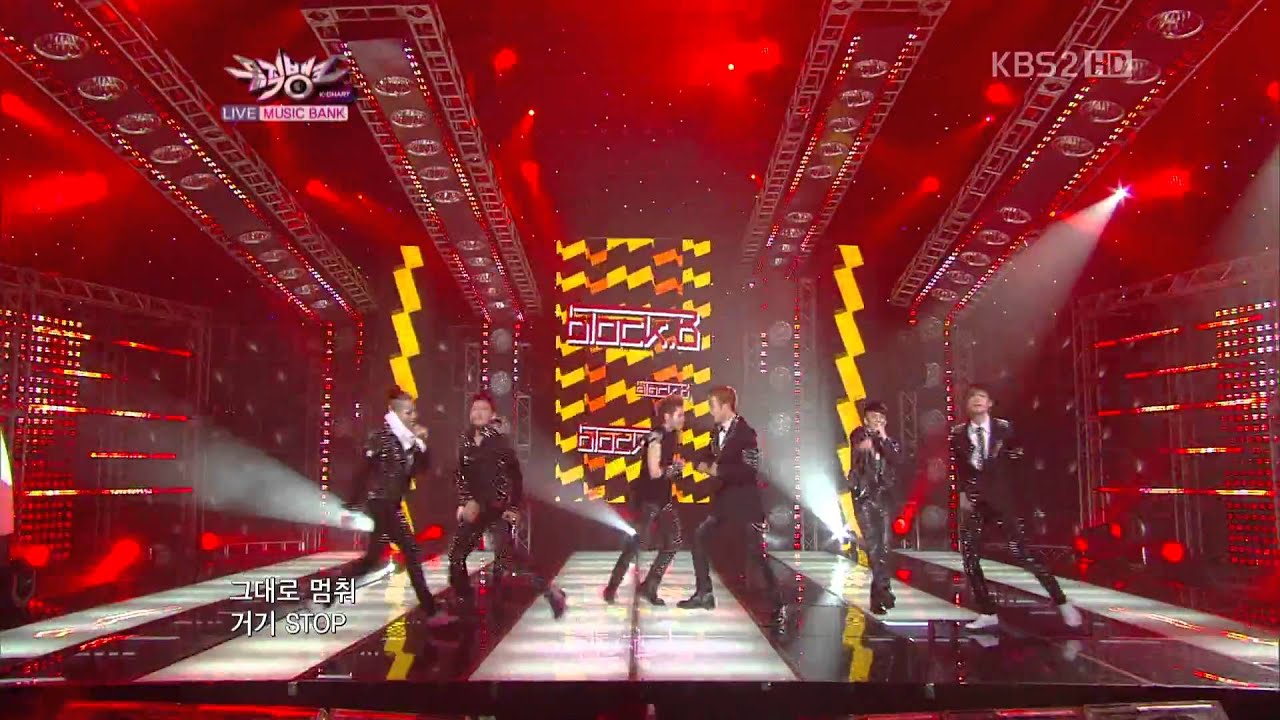 [HD1080P] 110415  Block B - Freeze(Don't Move) Debut Stage