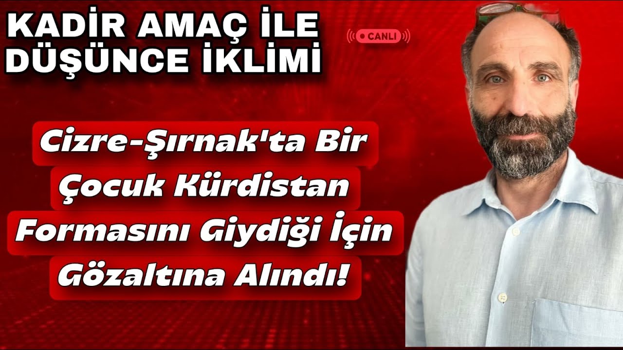 Cizre-Şırnak’ta Bir Çocuk Kürdistan Formasını Giydiği için Gözaltına Alındı!