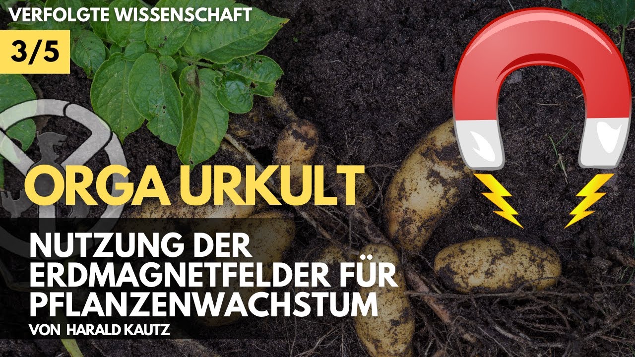 Eine verfolgte Wissenschaft (3/5) - Orga Urkult  - Nutzung der Erdmagnetfelder f&uuml;r Pflanzenwachstum