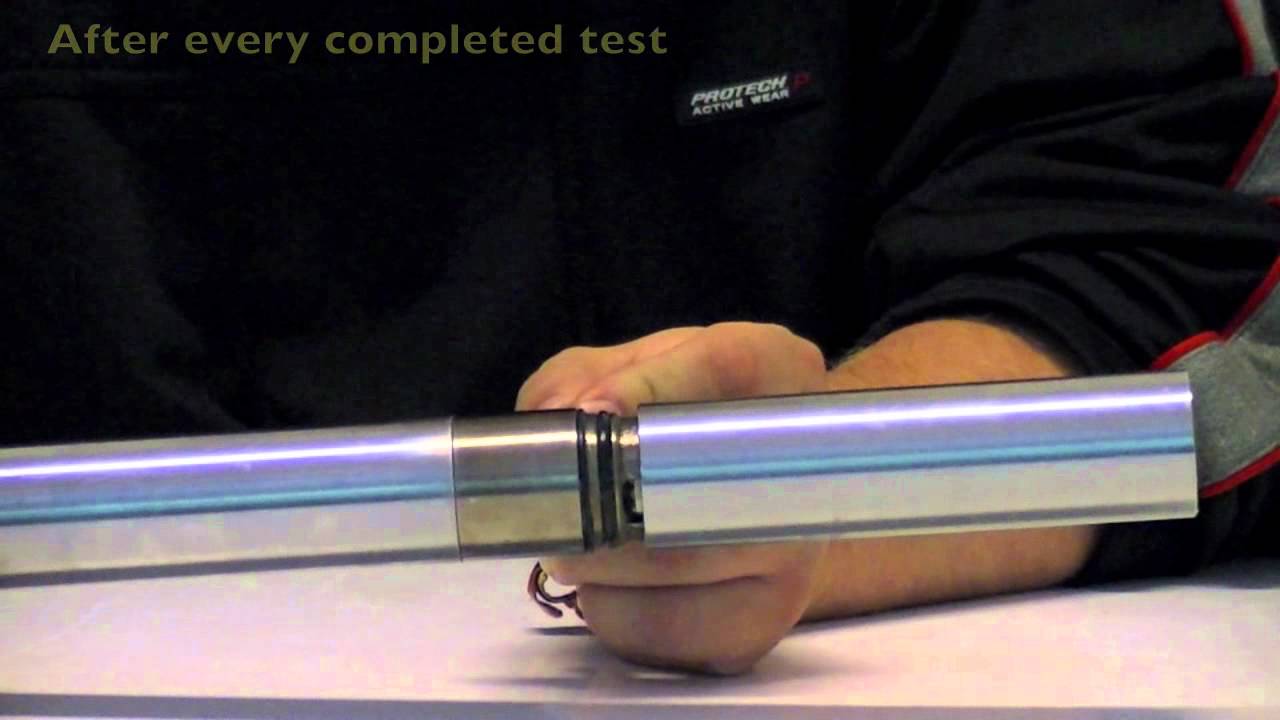 Memocone - Maintenance and preparation before CPT (Cone Penetration Test)