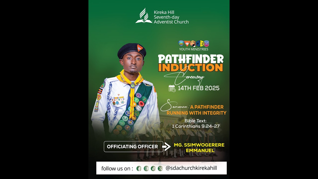 PATHFINDER INDUCTION CEREMONY || 14TH/FEB/2026|| KIREKA HIILL CHURCH
