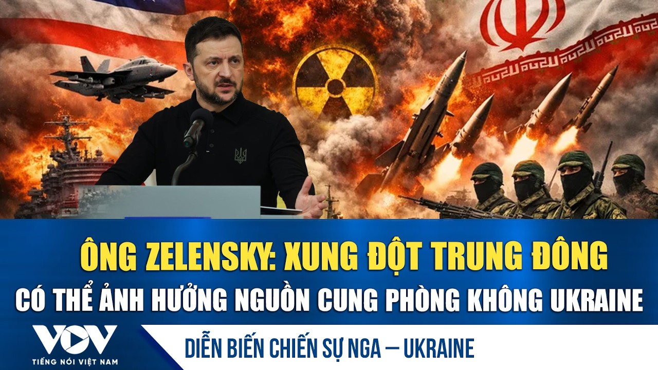 Diễn biến chiến sự Nga - Ukraine ng&agrave;y 3/3: Đ&ograve;n đ&aacute;nh lớn bằng UAV của Ukraine v&agrave;o cảng Nga | VOV