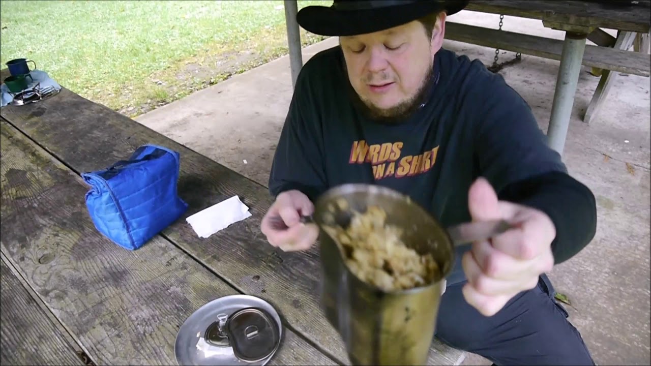 Canteen Cup Cooking - Chicken and Stove Top