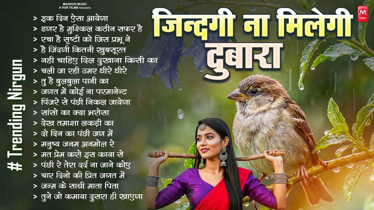 जिंदगी ना मिलेगी दुबारा - निर्गुण | Nonstop Nirgun Geet | Chetawani Bhajan 2026 | #Nirgun Bhajan