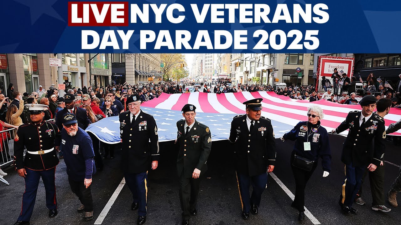 Live: NYC Veterans Day Parade 2025