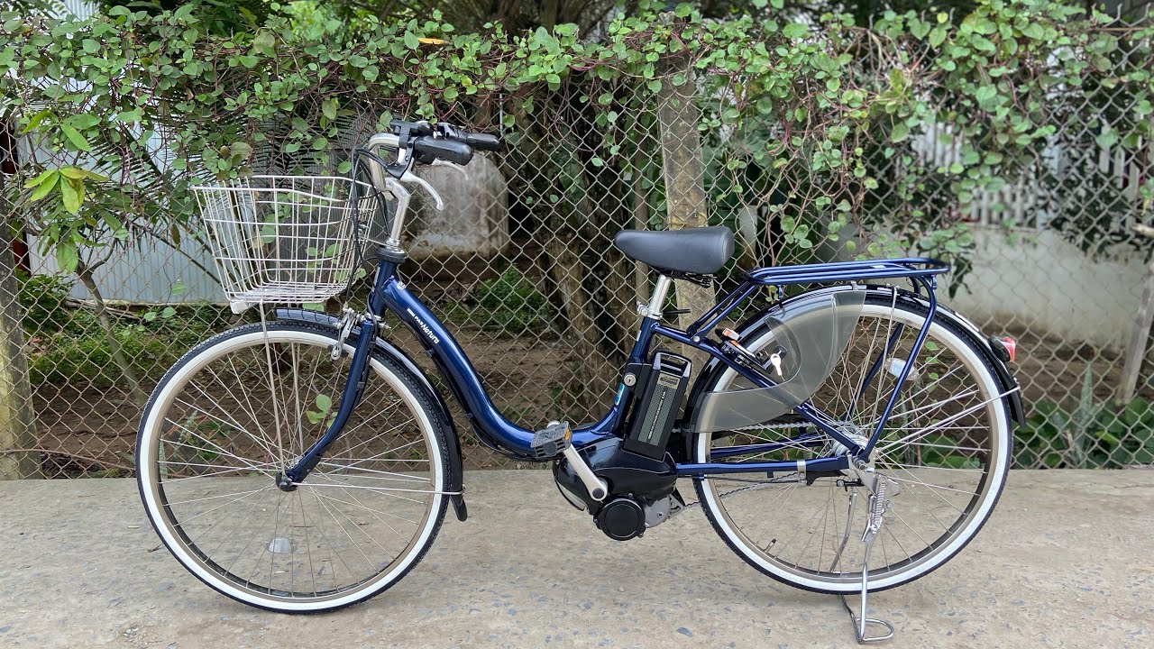 Xe đạp hỗ trợ lực điện zin nguyên bản Nhật nội địa size 26inch Yamaha Pas Natura Lh 0333002868