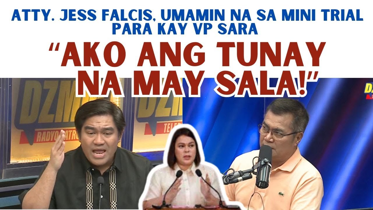 ATTY. JESS FALCIS ANG TUNAY NA MAY SALA SA MINI TRIAL SA IMPEACHMENT NI VP SARA
