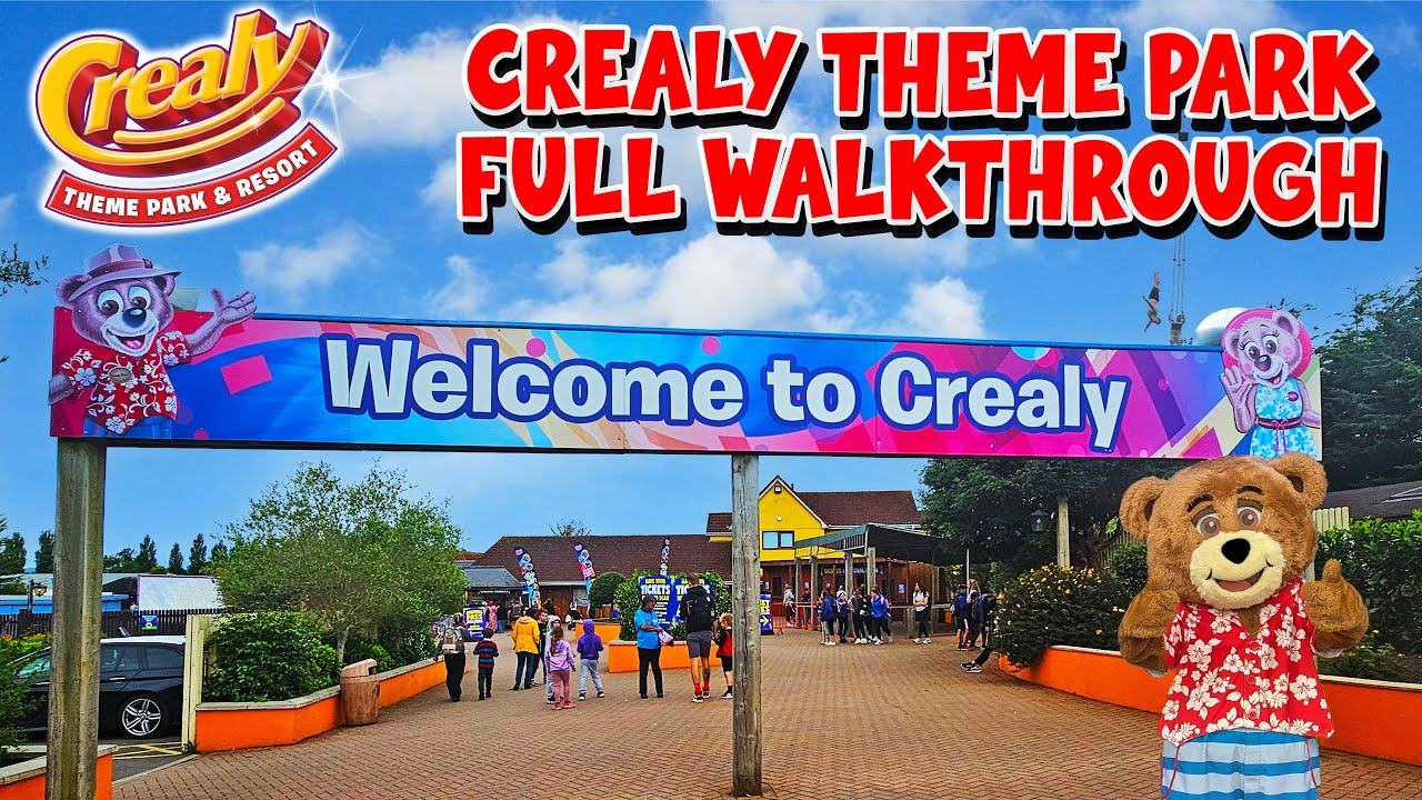 Crealy Theme Park and Sooty Land | Every Area, Ride and Attraction (July 2024) [4K]