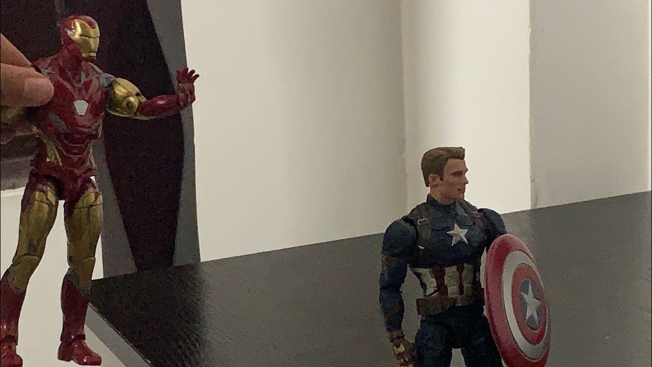 Iron Man vs Captain America part 2 || The Action Figure Lover || Stop motion