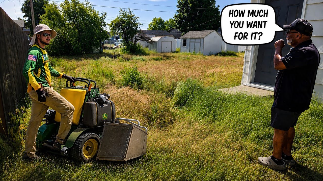 This Yard SCARED Away Buyers... 6 Hours Later, A Buyer Showed Up!