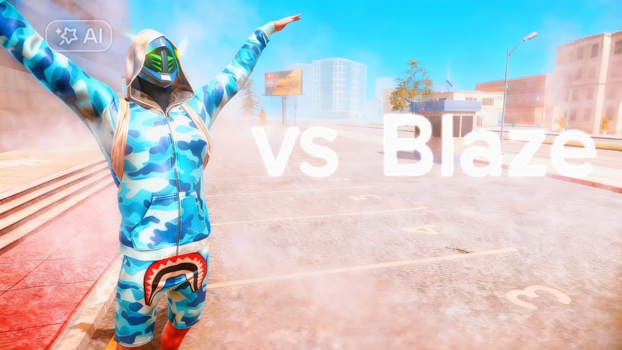 experiment vs Blaze | дуэль на РПГ