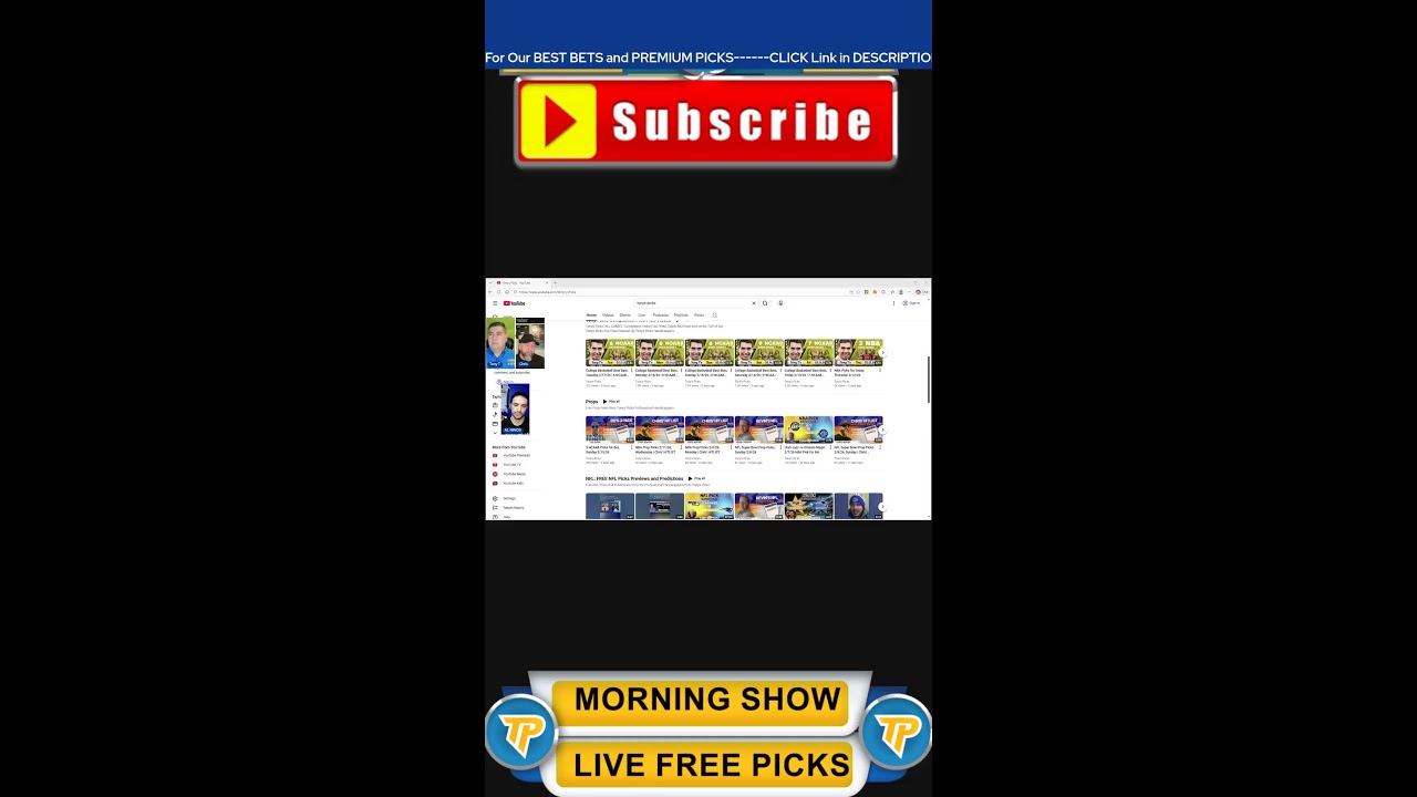 Live NCAAB Picks Tonys Picks Morning Show 2-17-2026 📱