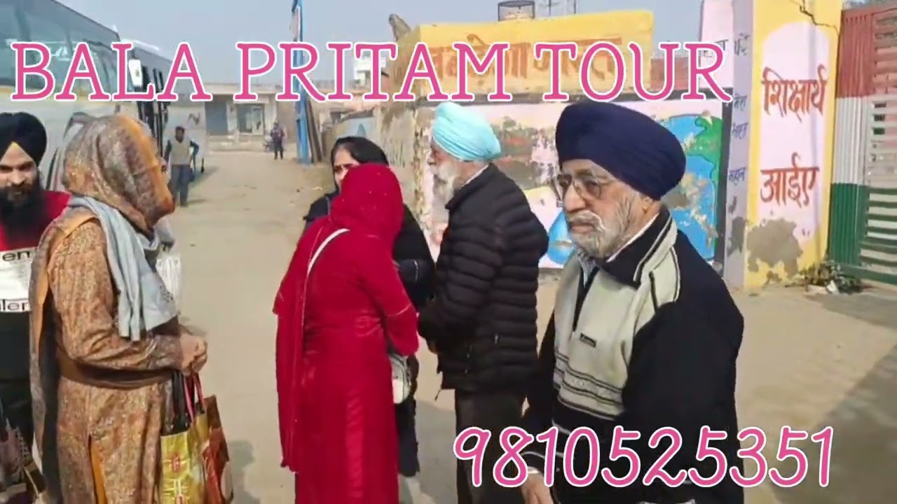 Yatra Manji Sahib, Lakhanmanea & G. Bangla Sahib De Darshan, Sangat sewak jatha Delhi