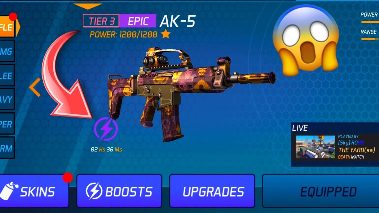 Mask gun | ak5 void boost gameplay | 🔥🔥🔥