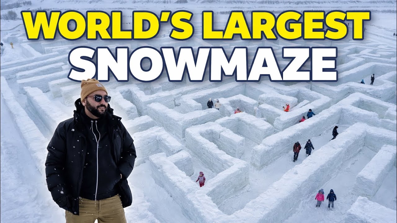Largest snowmaze in winnipeg , Amazing experince , Full on fun , Must visit