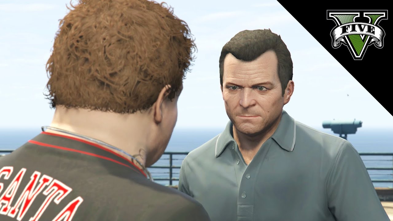 GTA V - Michael Rescues Tracey (HD)