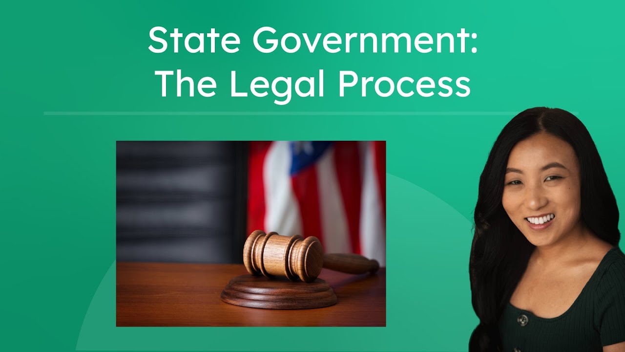 State Government: The Legal Process - Steps in a Criminal Case Explained