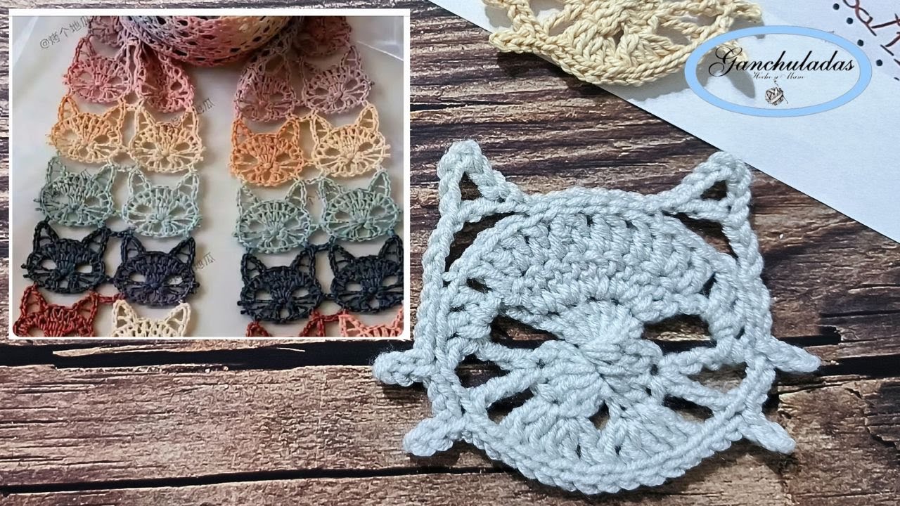 🐱 BUFANDA de GATOS Virales PASO a PASO para Principiantes Patrón Original ❗