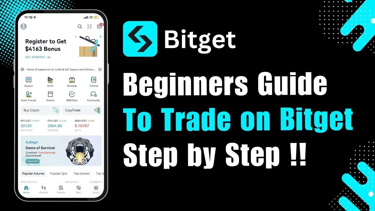 How to TRADE on BITGET mobile app for BEGINNERS | Spot Trading Tutorial