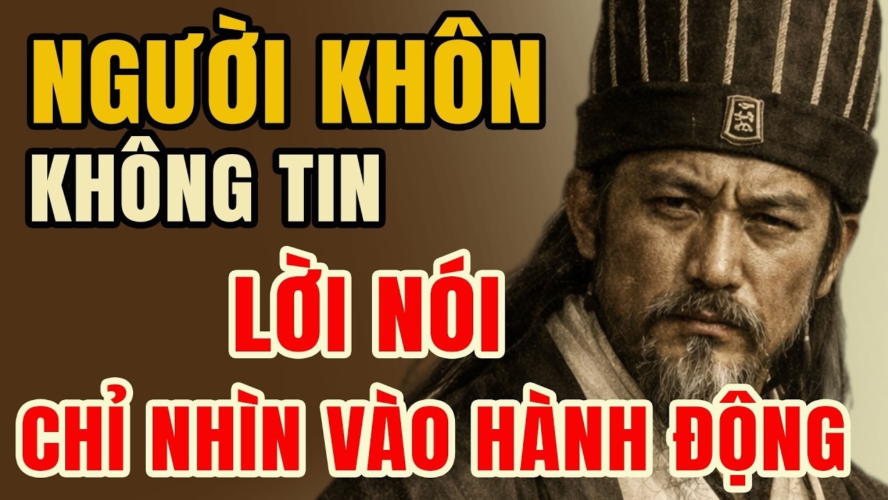 Gia Cát Lượng Dạy Đừng Tin Lời Nói – Nhìn Hành Động, Bạn Sẽ Tránh Sự Lừa Dối | Lời Dạy Cổ Nhân