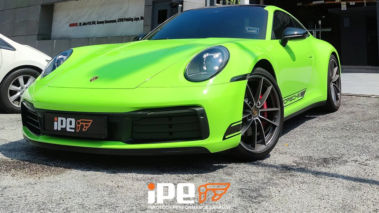 PORSCHE 992 CARRERA IPE EXHAUST | OPF DELETE STAGE 2 | MORE POWER MORE SOUND