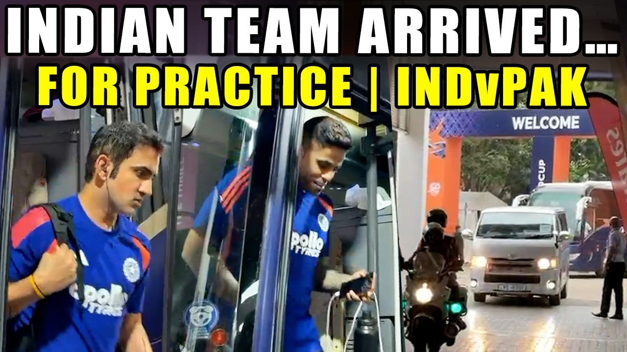 Indian Team Arrived at Premadasa Stadium Colombo | Abhishek Sharma also joins the Squad